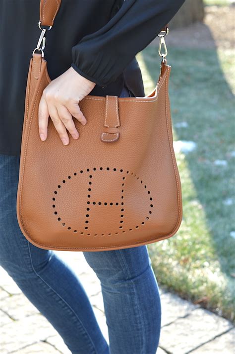 hermes evelyne bag review